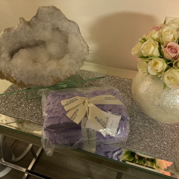 Sonoma Lavender Eye Spa Mask in Bellflower Rose Purple NEW - Picture 10 of 16